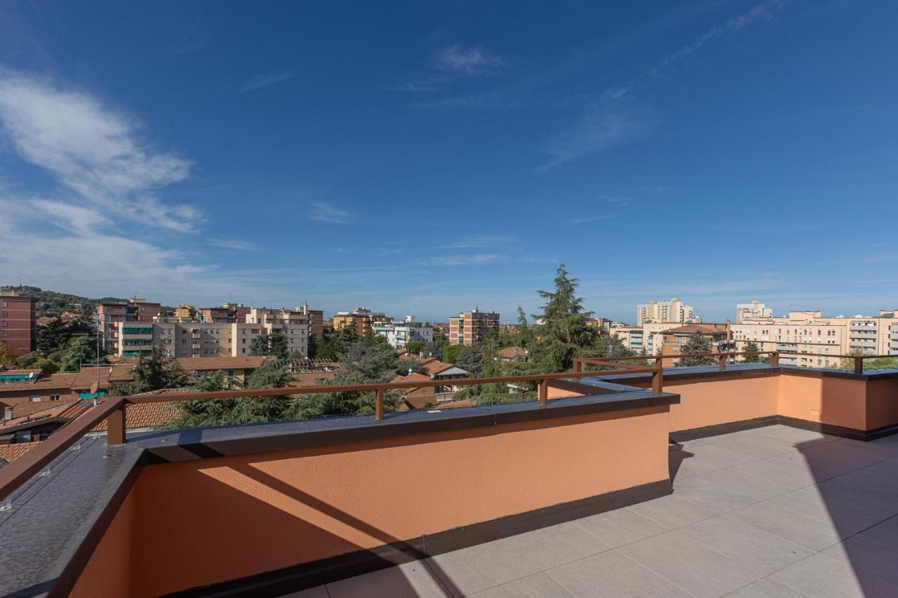Bologna Hills View - Stunning Attic With Terrace Apartment Exterior foto