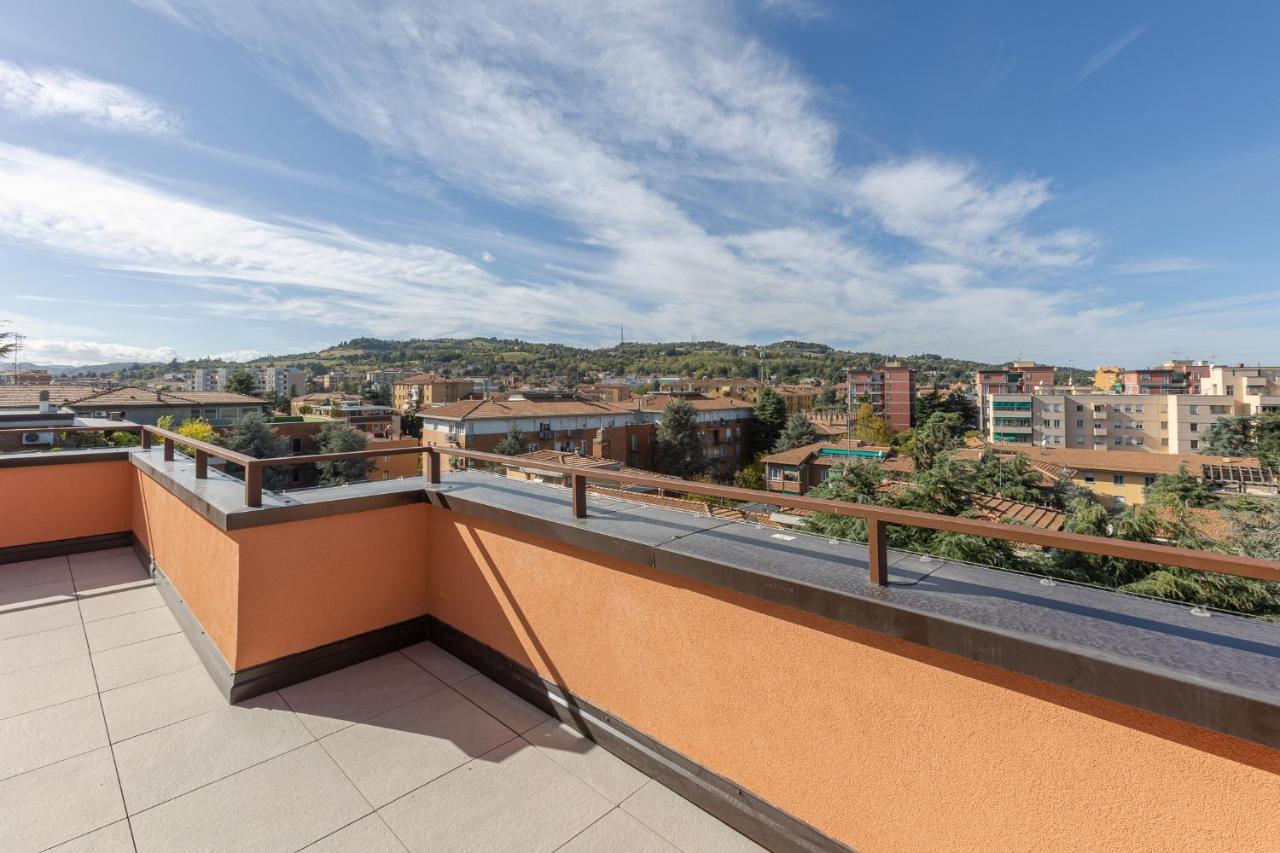 Bologna Hills View - Stunning Attic With Terrace Apartment Exterior foto