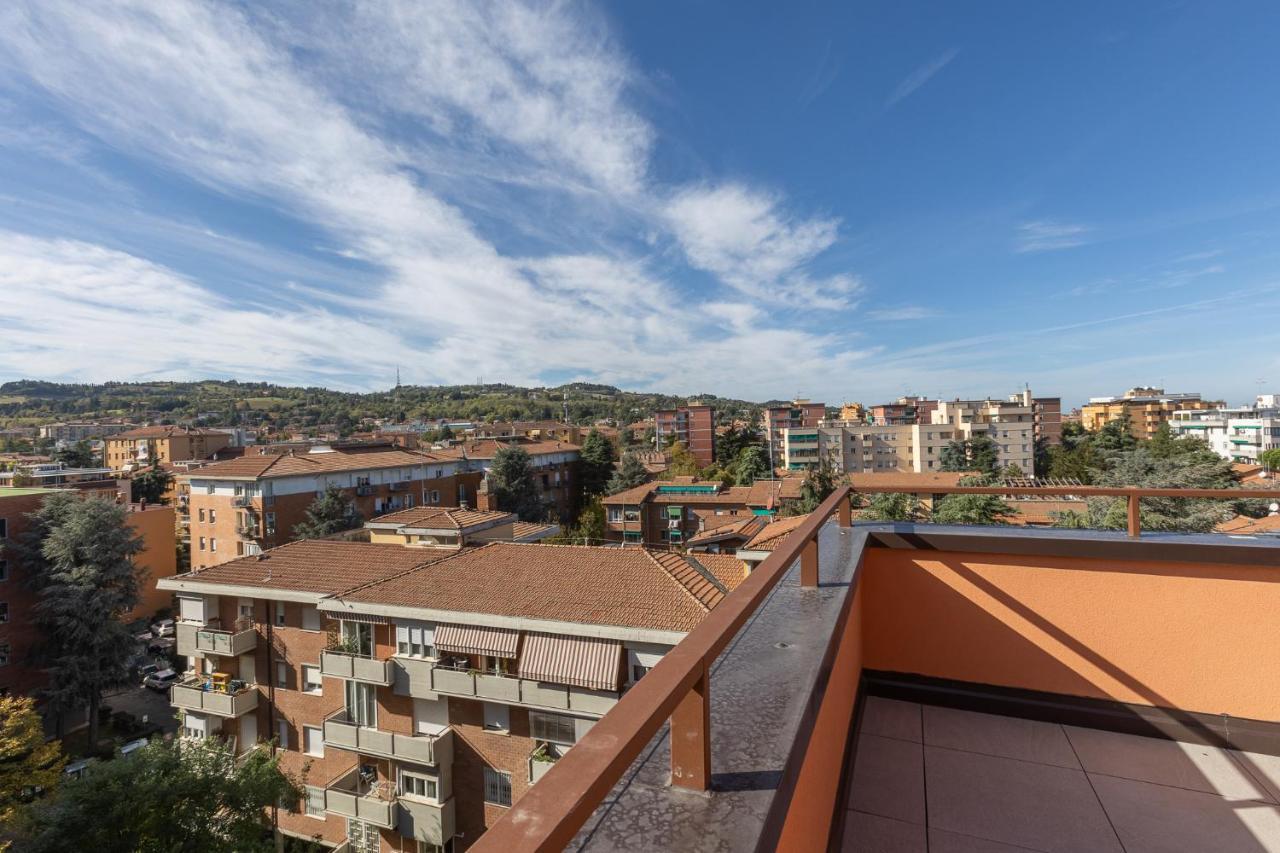 Bologna Hills View - Stunning Attic With Terrace Apartment Exterior foto